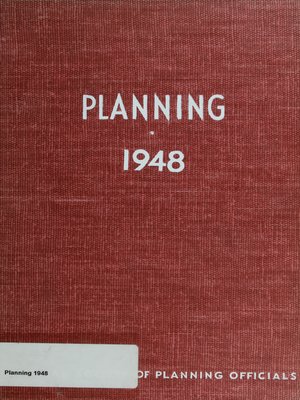 cover image of Planning 1948